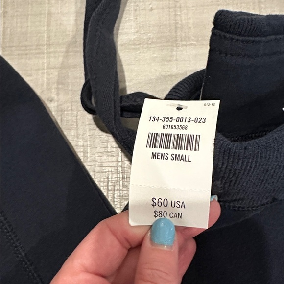 NWT Vintage Abercrombie & Fitch Size S Men’s Classic Fit Sweatpants - Picture 5 of 5